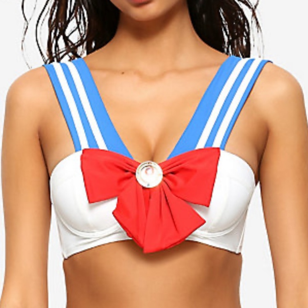SAILOR MOON COSPLAY SWIM TOP